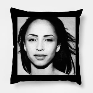 sade adu vintage drawing Pillow