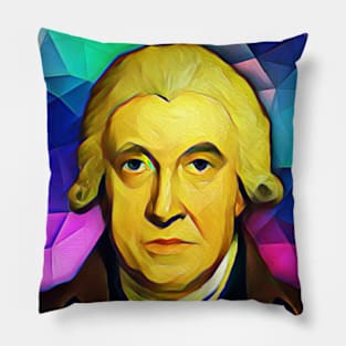 James Watt Portrait | James Watt Artwork 7 Pillow