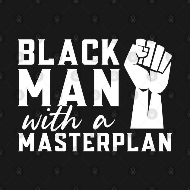 Black Man With a Masterplan by Afrinubi™