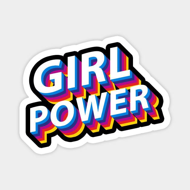 Girl Power Magnet by Jennifer