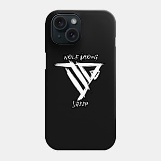 DEACON QUINN BLACK AND WHITE LOGO TEE Phone Case