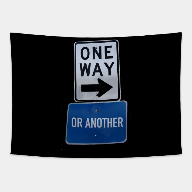 One Way or Another Tapestry by SPINADELIC