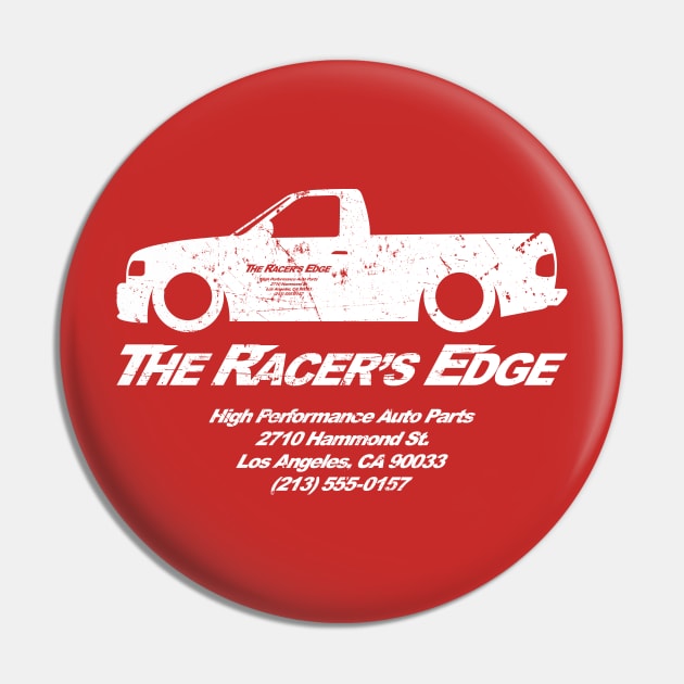 The Racer's Edge Classic V1 (Grunged) Pin by TonieTee
