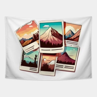 Mountains memories Tapestry