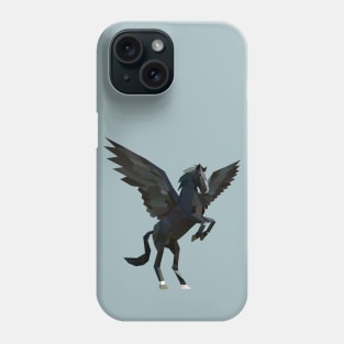 Black Pegasus Phone Case