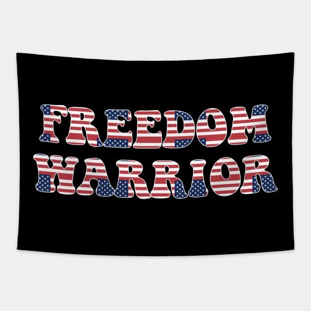 Freedom Of Speech, Freedom Warrior, Tapestry by Style Conscious