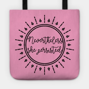 She Persisted Tote