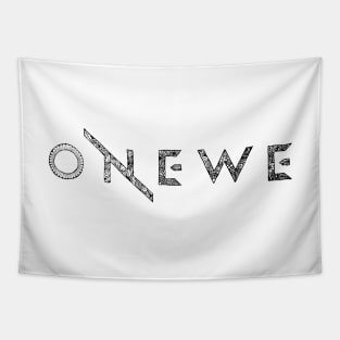 Zentangle Onewe Logo Tapestry