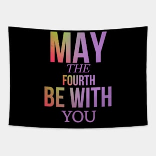 may the 4th be with you Tapestry