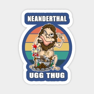 American Neanderthal Thinking Magnet