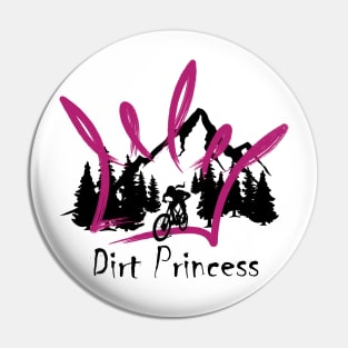 Dirt Princess - Black Pin