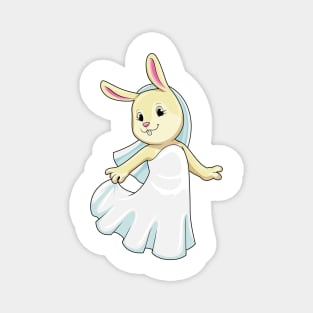 Bunny as Bride with Veil Magnet