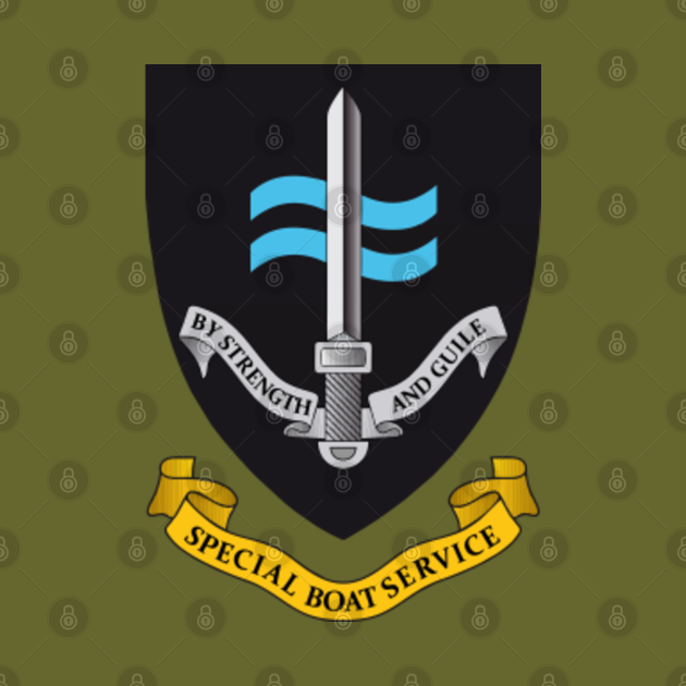 British SBS Special Boat Service Symbol - Special Boat Service - Mask