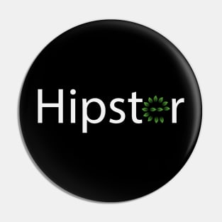 Hipster artistic text design Pin