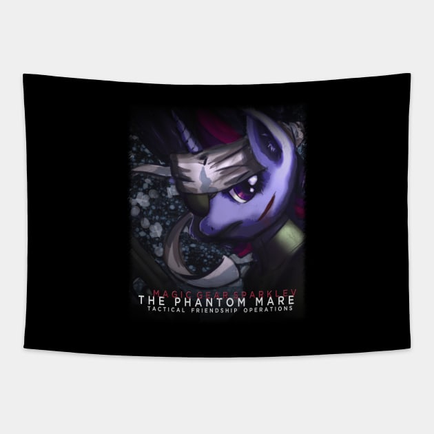 Magic Gear Sparkle: The Phantom Mare Tapestry by DistopiaDesing