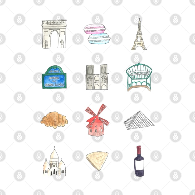 Paris Icons by buhloop.icons