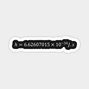 Planck's Constant Value Magnet