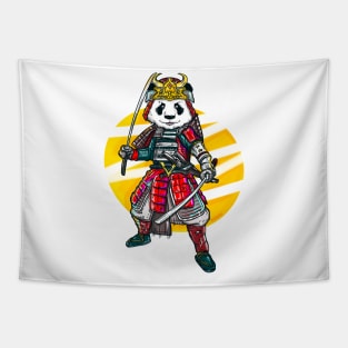 Panda Samurai Tapestry