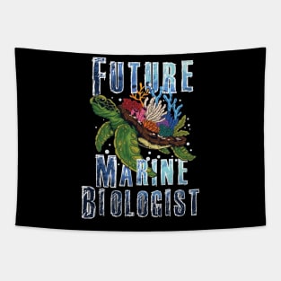 Future Marine Biologist Ocean Turtle Biology Tapestry