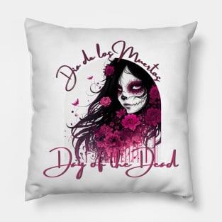 Magenta Dead Day Pillow