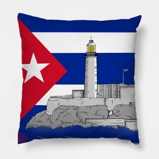 Faro Castillo del Morro, lighthouse Pillow