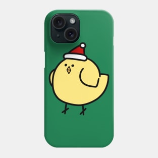 Fat Santa Hat Bird Phone Case