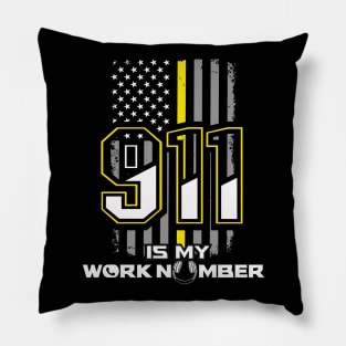 911 dispatcher gift Pillow