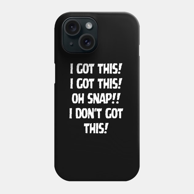 Oh snap! Phone Case by mksjr
