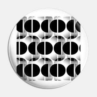 Abstract pattern in black and white Pin