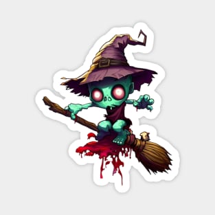 Zombie Witches - Avery Magnet