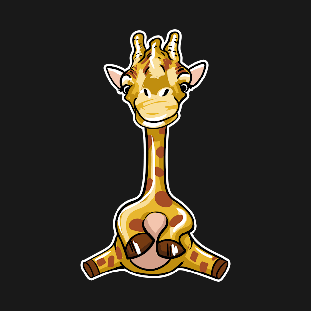 Cute Giraffe by LetsBeginDesigns