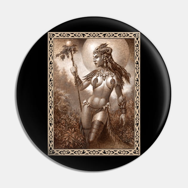 Goddess of Nature Pin by Paul_Abrams