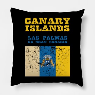 Flag of Canary Islands Pillow