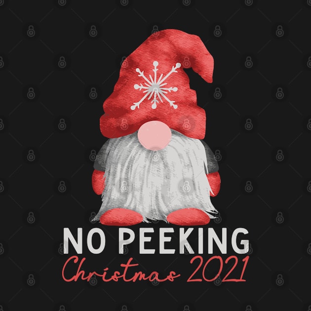 No Peeking: Christmas 2021 Gnome by SharksOnShore