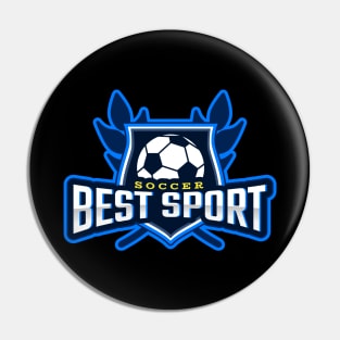 Soccer Best Sport Pin