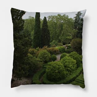 View of Very Green Gardens Pillow