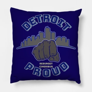 Detroit Proud Pillow