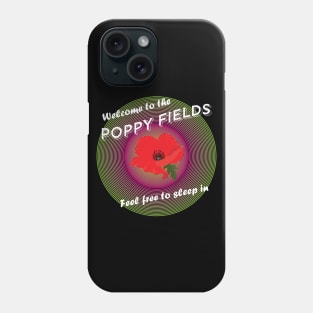 Poppy Fields Phone Case