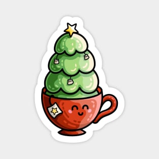 Christmas Tea Magnet