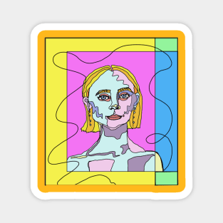 Saoirse Ronan Design Magnet