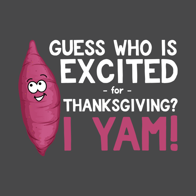 Funny Thanksgiving Yam by Portals