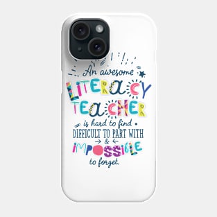 An Awesome Literacy Teacher Gift Idea - Impossible to forget Phone Case