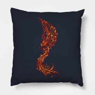 Fire Phoenix Pillow