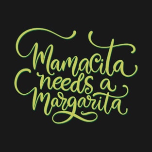 Mexico - Mama Margarita - Type - Dark T-Shirt