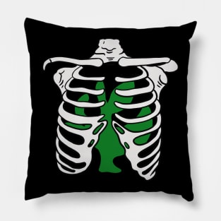 Vegan Skeleton Pillow