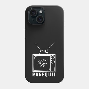 Ragequit Controller White Phone Case