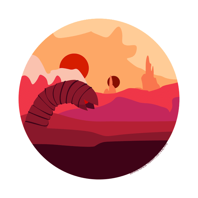 Dune sandworm by Pasan-hpmm