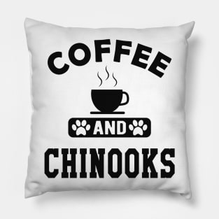 Chinook dog - Coffee and chinooks Pillow