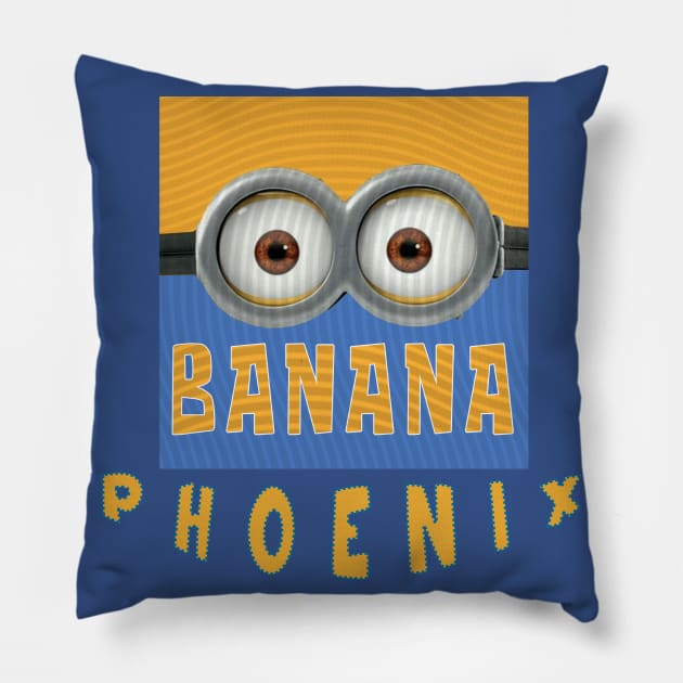 MINIONS USA PHOENIX Pillow by LuckYA