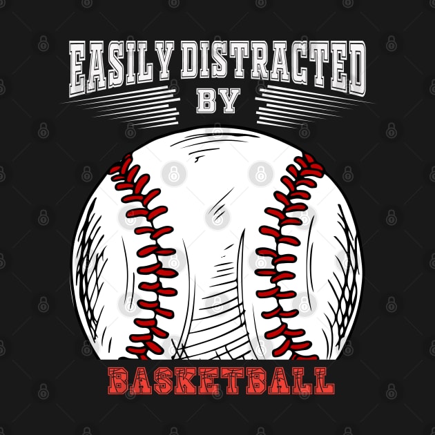 Easily Distracted by Dogs and Baseball by Peter smith